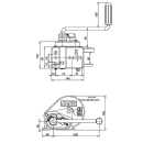 Treuil à câble freiné AL-KO BASIC type 450 A avec déroulement automatique