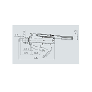 AL-KO AE type 2,8VB1 / -C 2500-3500 kg, installation au-dessus / au-dessous RB: 3062/3081