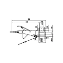 AL-KO AE type à œil DIN 161S 950-1600 kg, RB 2361 VKT 100 - carré