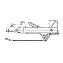 Dispositif de dépassement WAP type 35 / 35.2, poids total: 1750-2700kg, bride m. 130/210/160