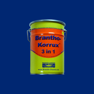 Brantho Korrux "3 en 1" 5 litres bleu gentiane RAL 5010