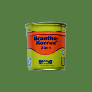 Brantho Korrux "3 en 1" bidon de 0,75 litre vert citron / vert réséda RAL 6011