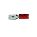 Fiche plate 6,3 mm rouge 0,5-1,0 mm