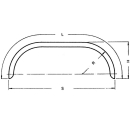 Profil de garde-boue double essieu 40