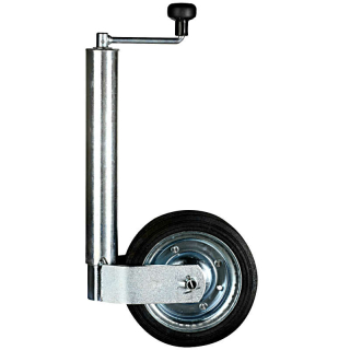 Roue de support Winterhoff 500 kg jante en acier en caoutchouc plein 255x80