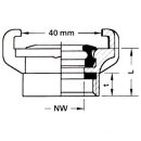 Raccord de tuyau deau 1/4 "IT, MS