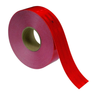 Marquage davertissement règle ECE 104 feuille rouge 50mm