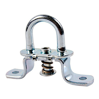 Twist lock pour œillets ovales, galvanisé, 42 x 22 mm