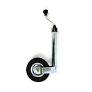 Roue de support Ø 48 mm 225 x 70, charge de support de roue en caoutchouc plein: 150 kg