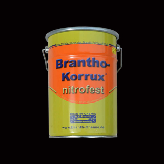 Brantho Korrux "nitrofest" bidon 5 litres noir profond RAL 9005