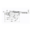 Anneau de remorquage DIN AL-KO 2,8VB de 2500 à 3500 kg GG 2,8 VB / 1C