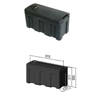 Boîte à outils AL-KO L515 x L220 x H277 mm