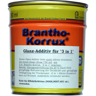 Additif de brillance pour Brantho Korrux "3 en 1" 750 ml