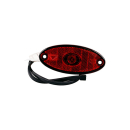 Feu de position Flatpoint 2 LED, rouge avec raccordement...